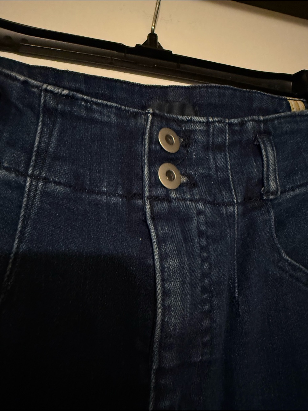 Anthropologie Maeve Corseted High Rise Wide Leg Trouser Jeans Size 28 31" Inseam - Picture 6 of 9